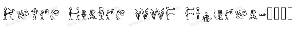 Retro Hasbro WWF Figures字体转换